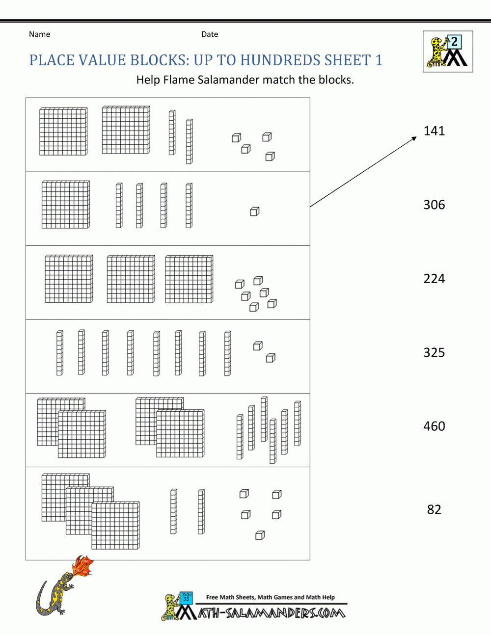 Place Value Worksheets Printable Free