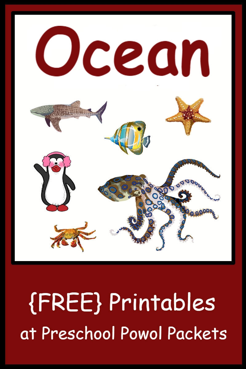 Ocean Free Printables
