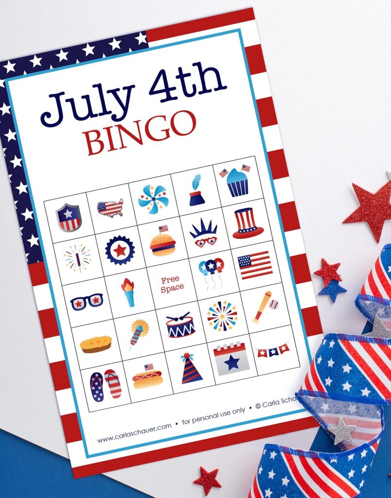 Free Printable Fourth Of July Cards