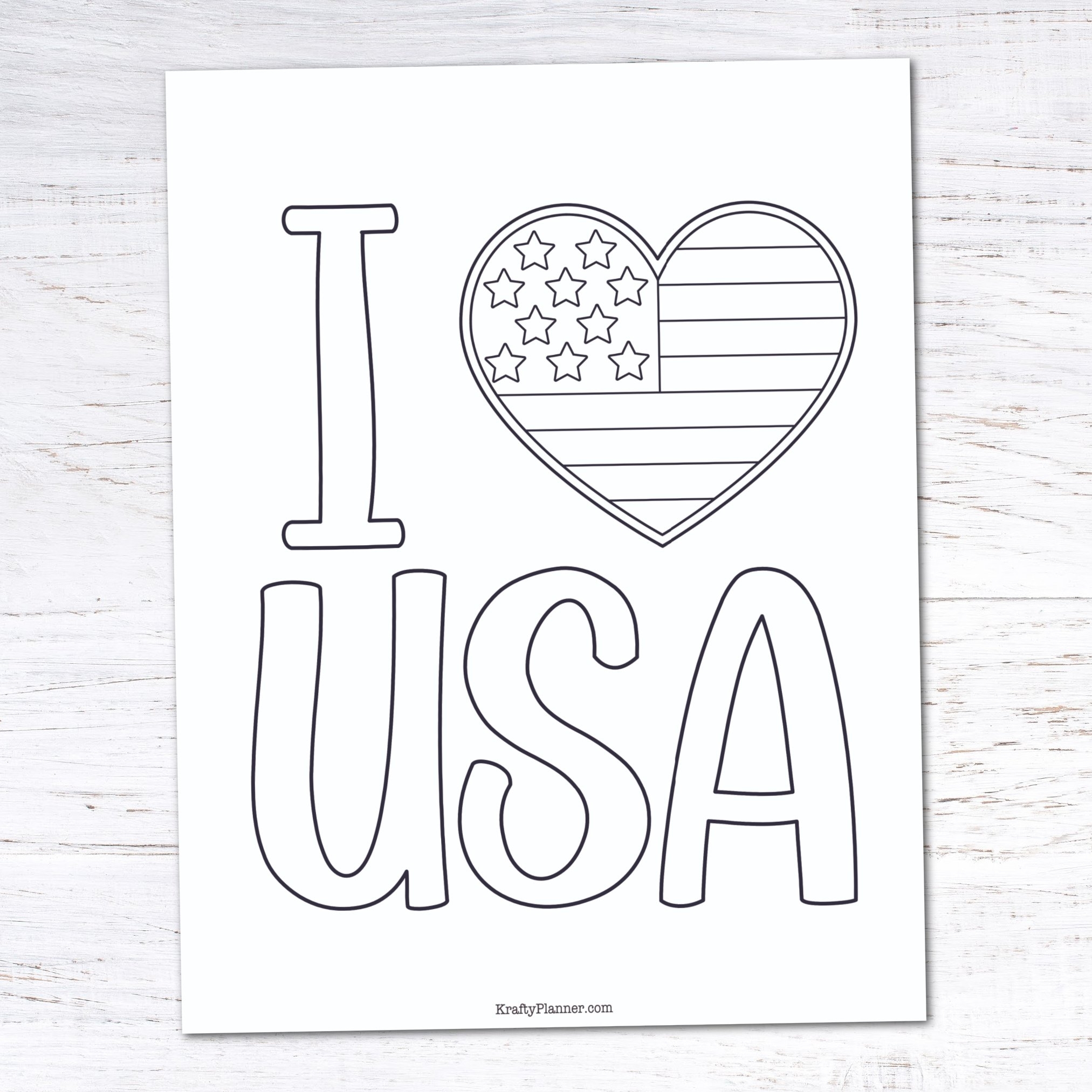 Free Printable July 4th Coloring Pages