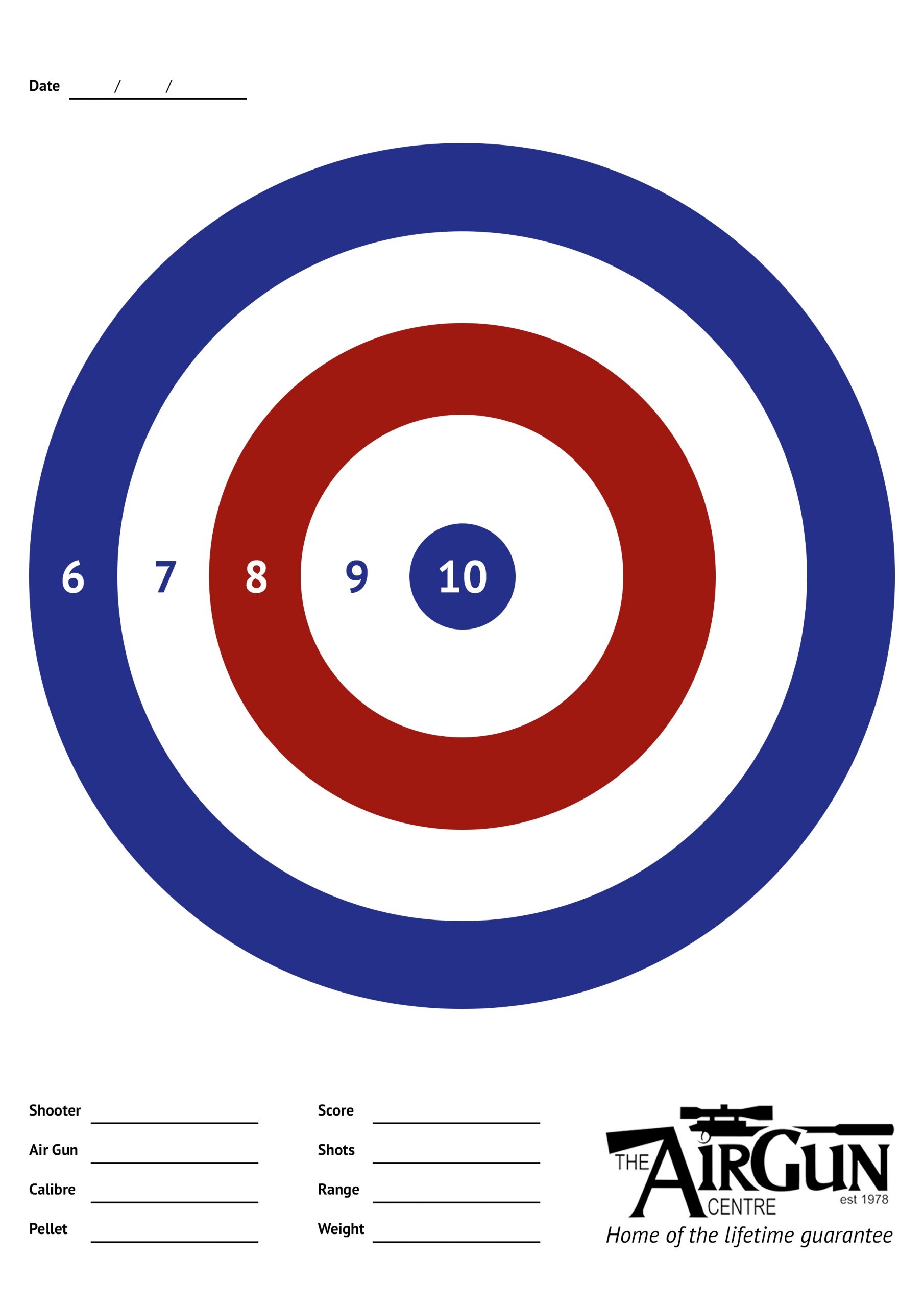 Printable Shooting Targets Free
