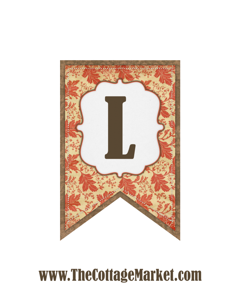Free Printable Autumn Banner Set With Extras The Cottage Market