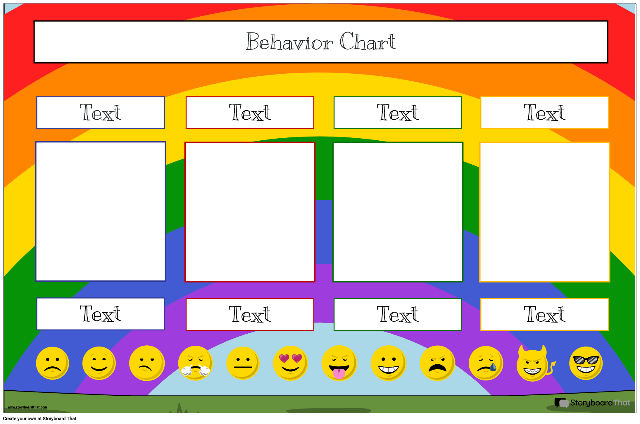 Free Printable Behavior Charts