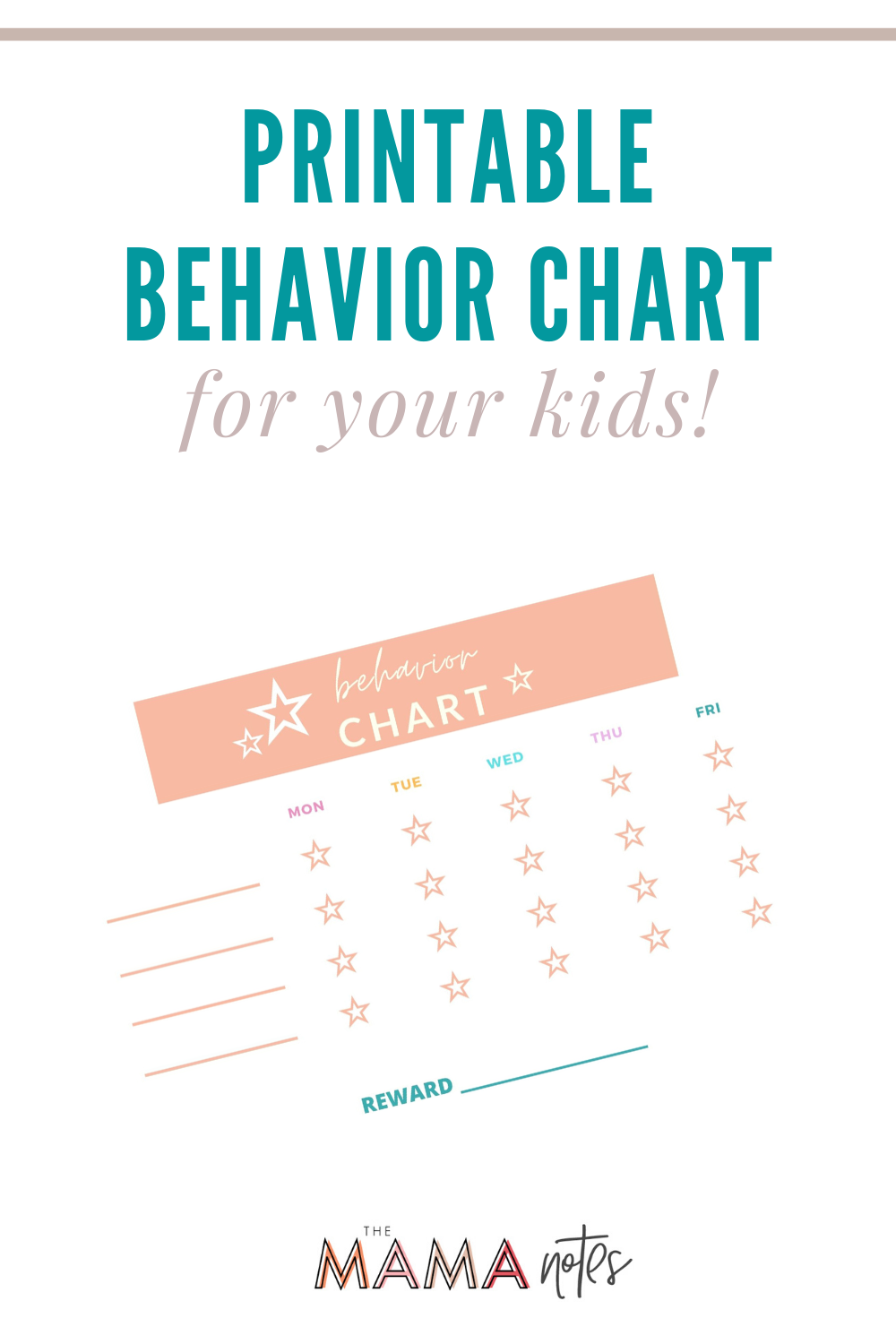 Free Printable Daily Behavior Chart