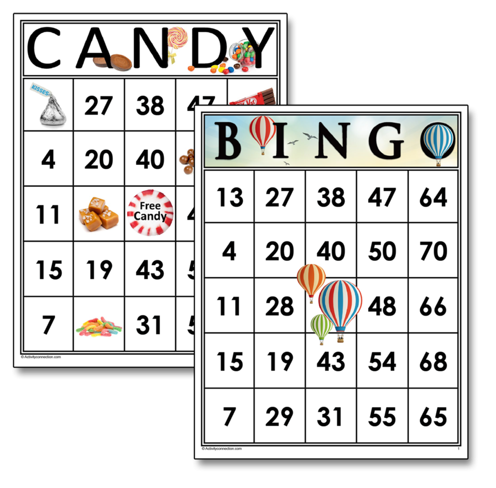 Free Printable Bingo Cards Activity Connection Worksheets Library