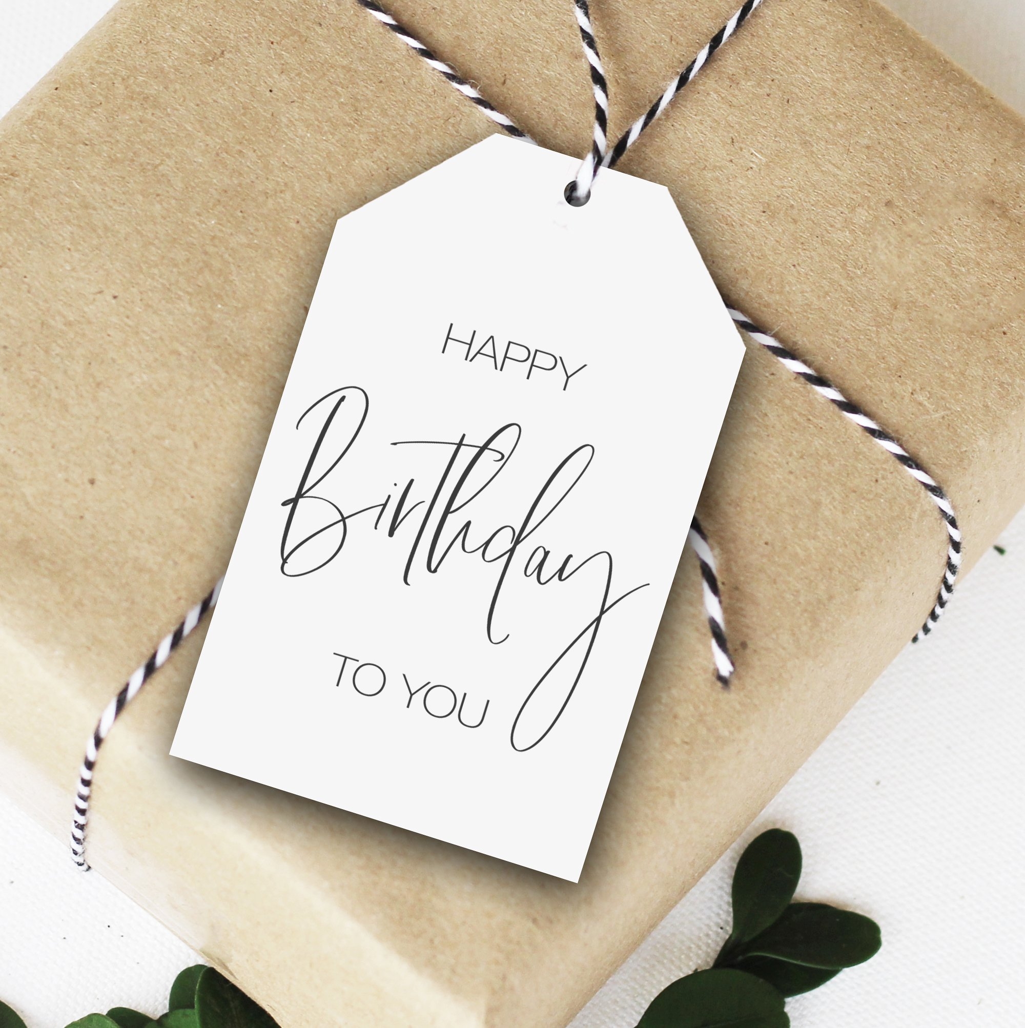 Free Printable Birthday Gift Tags Delightful Order