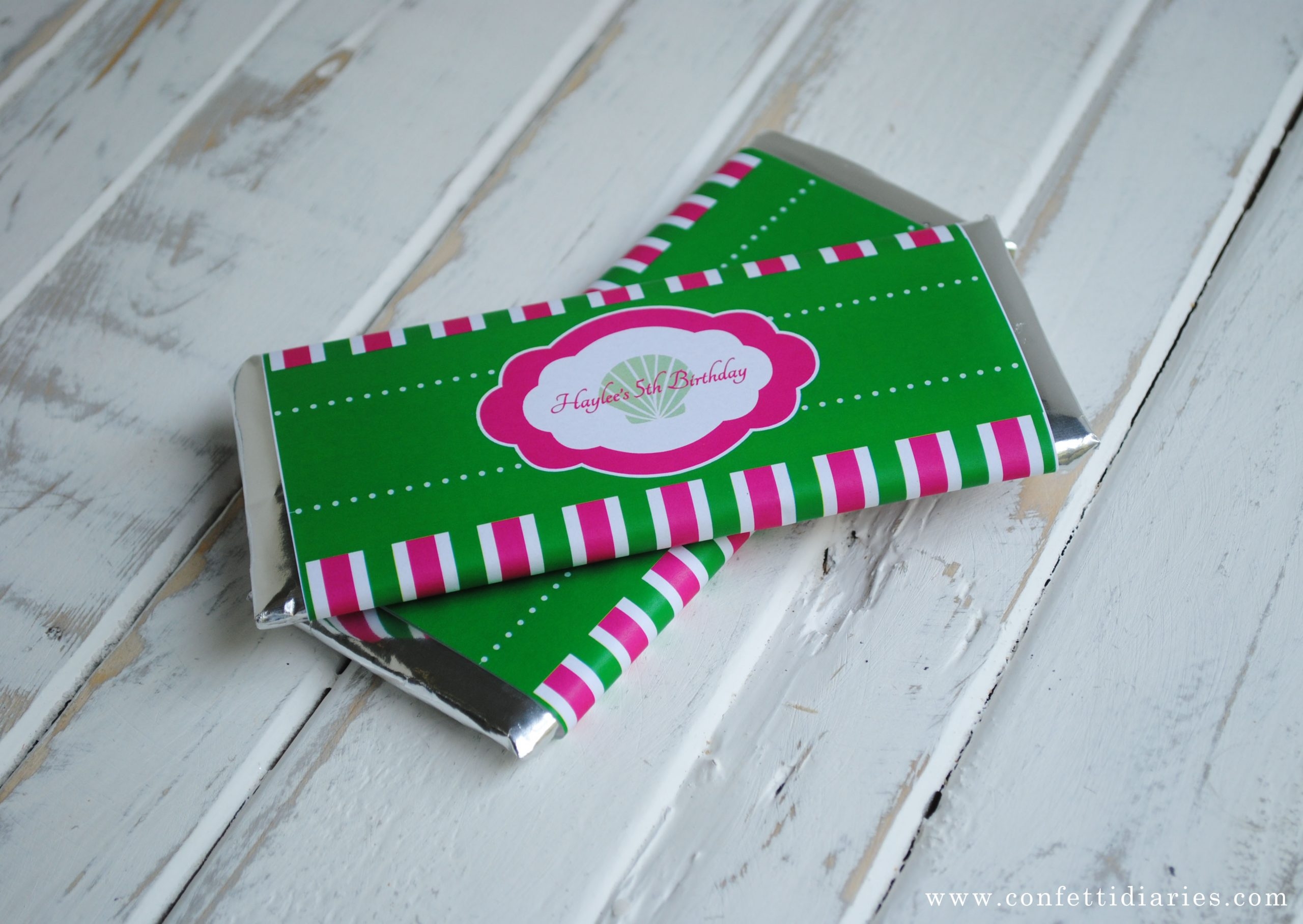 Free Printable Chocolate Bar Wrapper Template 