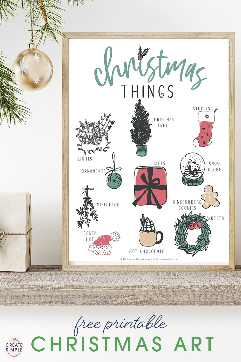 Free Printables Christmas Decorations