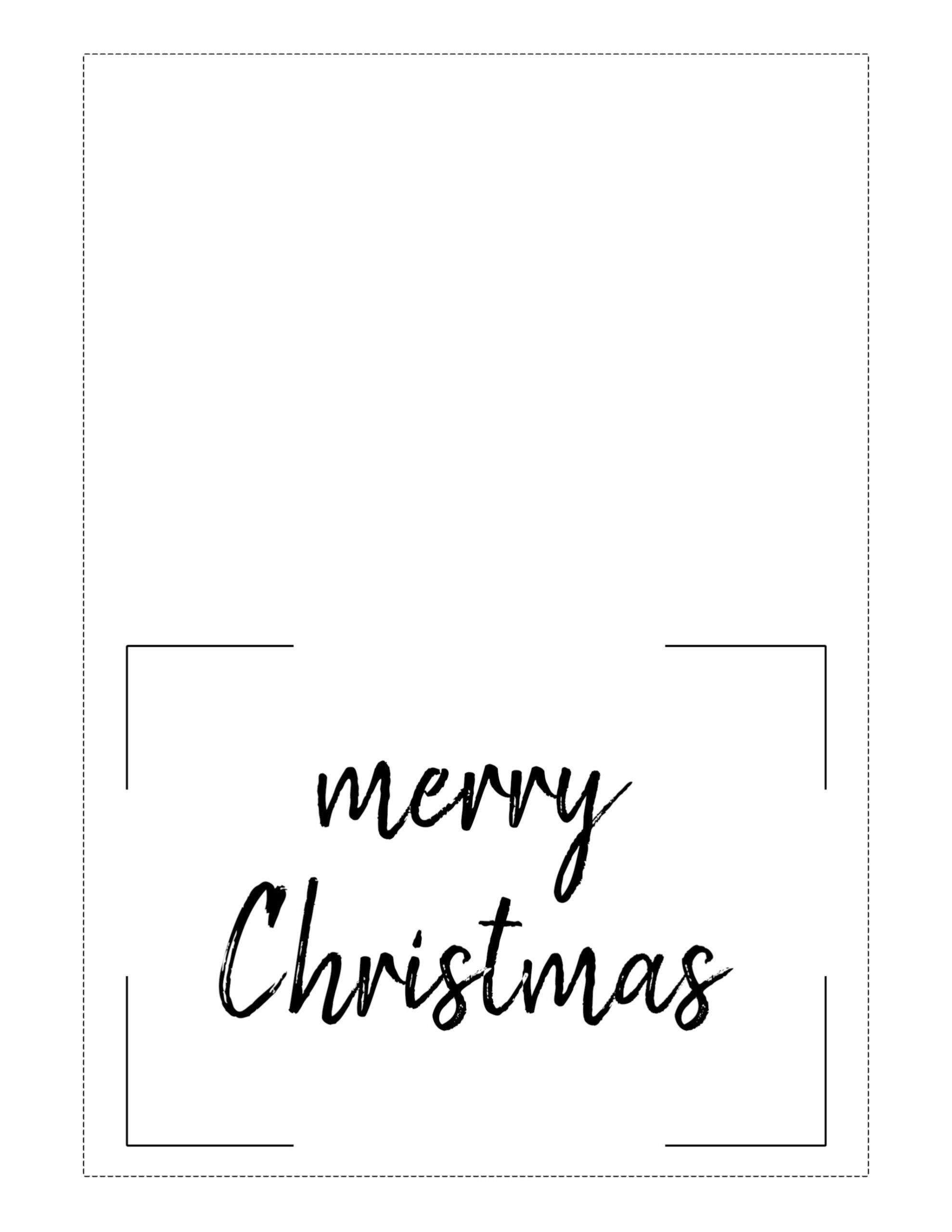 Free Printable Christmas Cards Basic Paper Trail Design Worksheets Library