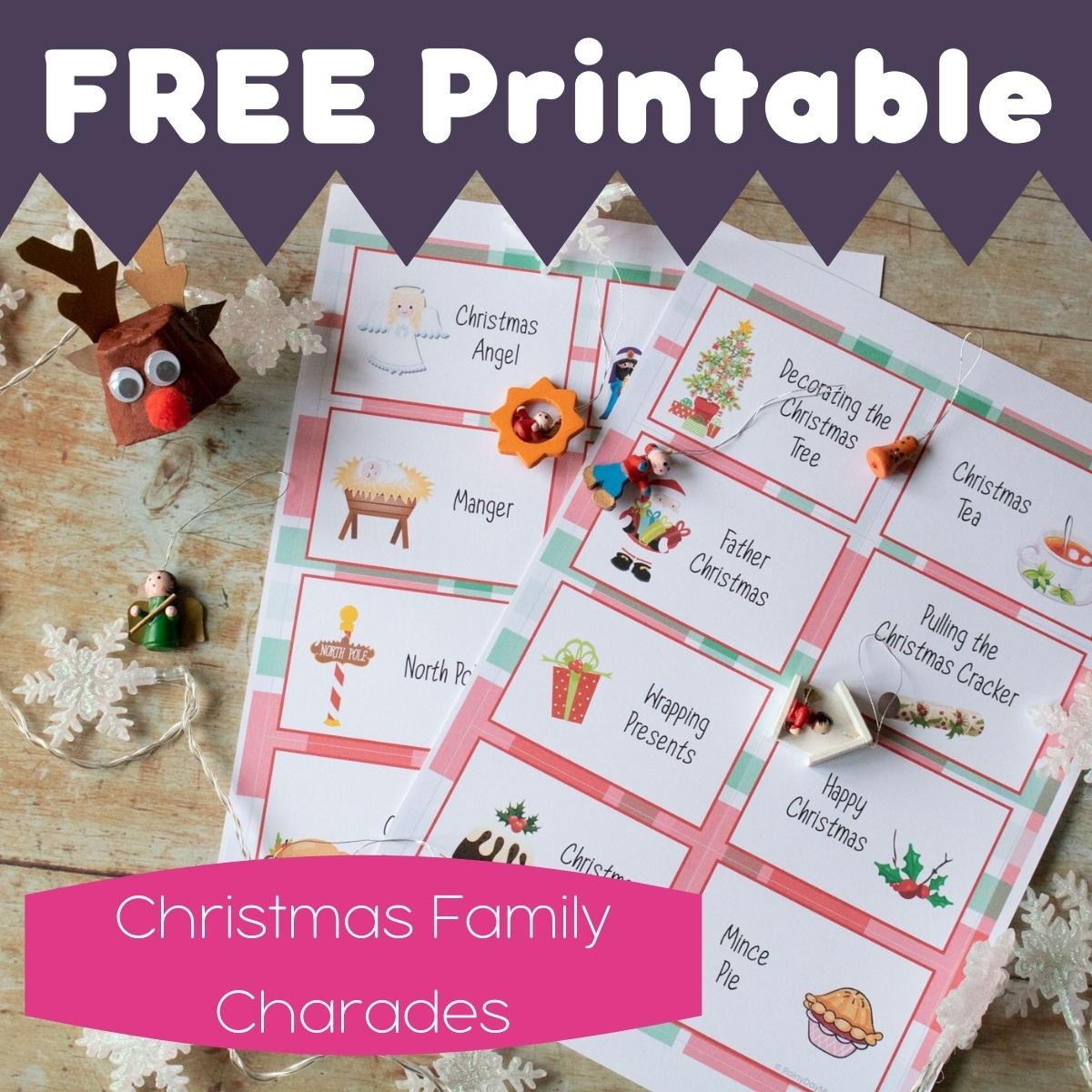 Free Printable Charades
