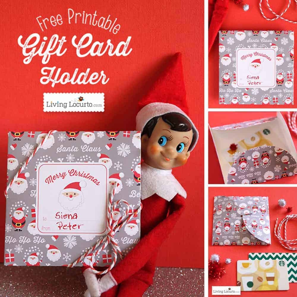 Free Printable Gift Card Holder