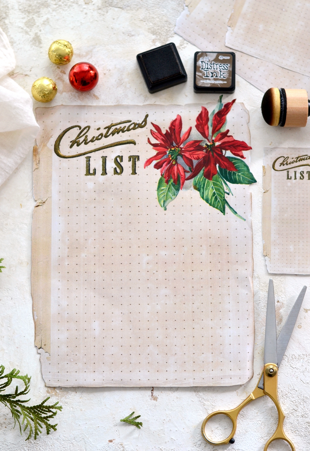 Free Printable Christmas List The Graphics Fairy