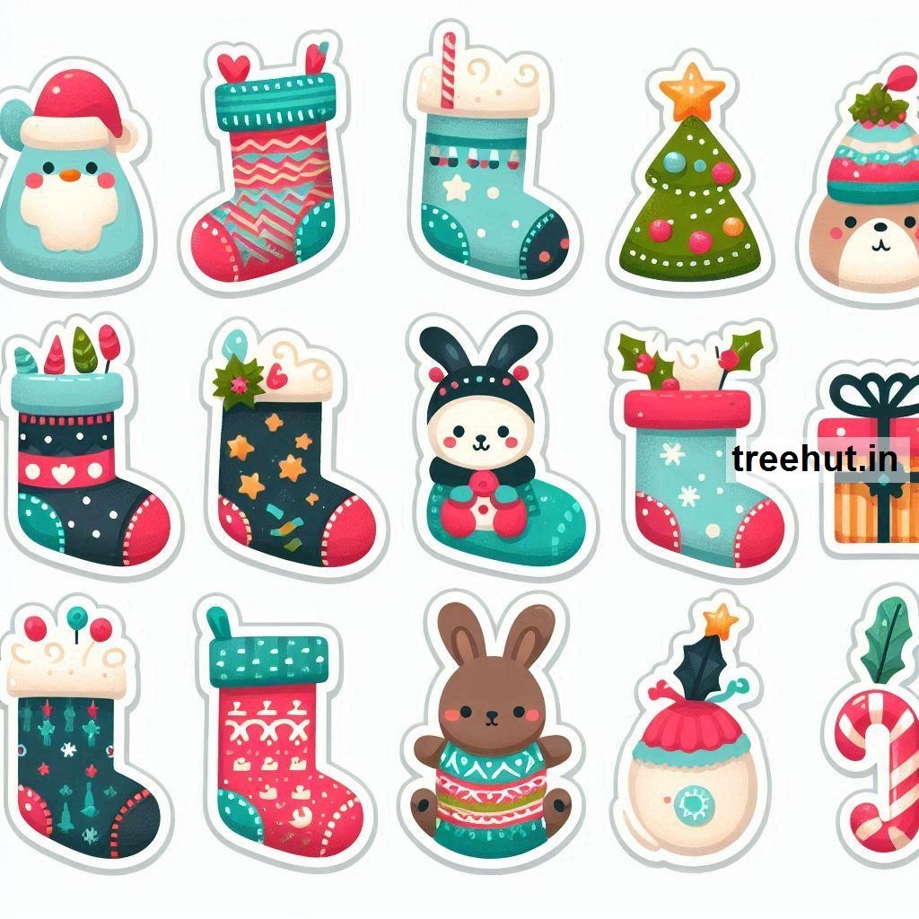Free Printable Christmas Stocking Stickers And 85 Decoration Ideas With Cute Christmas Stockings Stickers