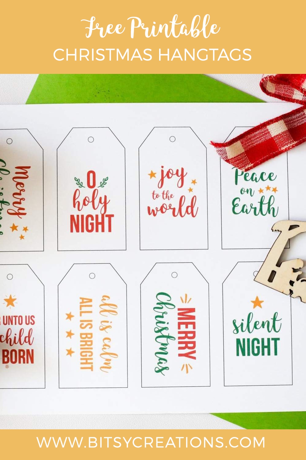 Gift Tags Printable Free