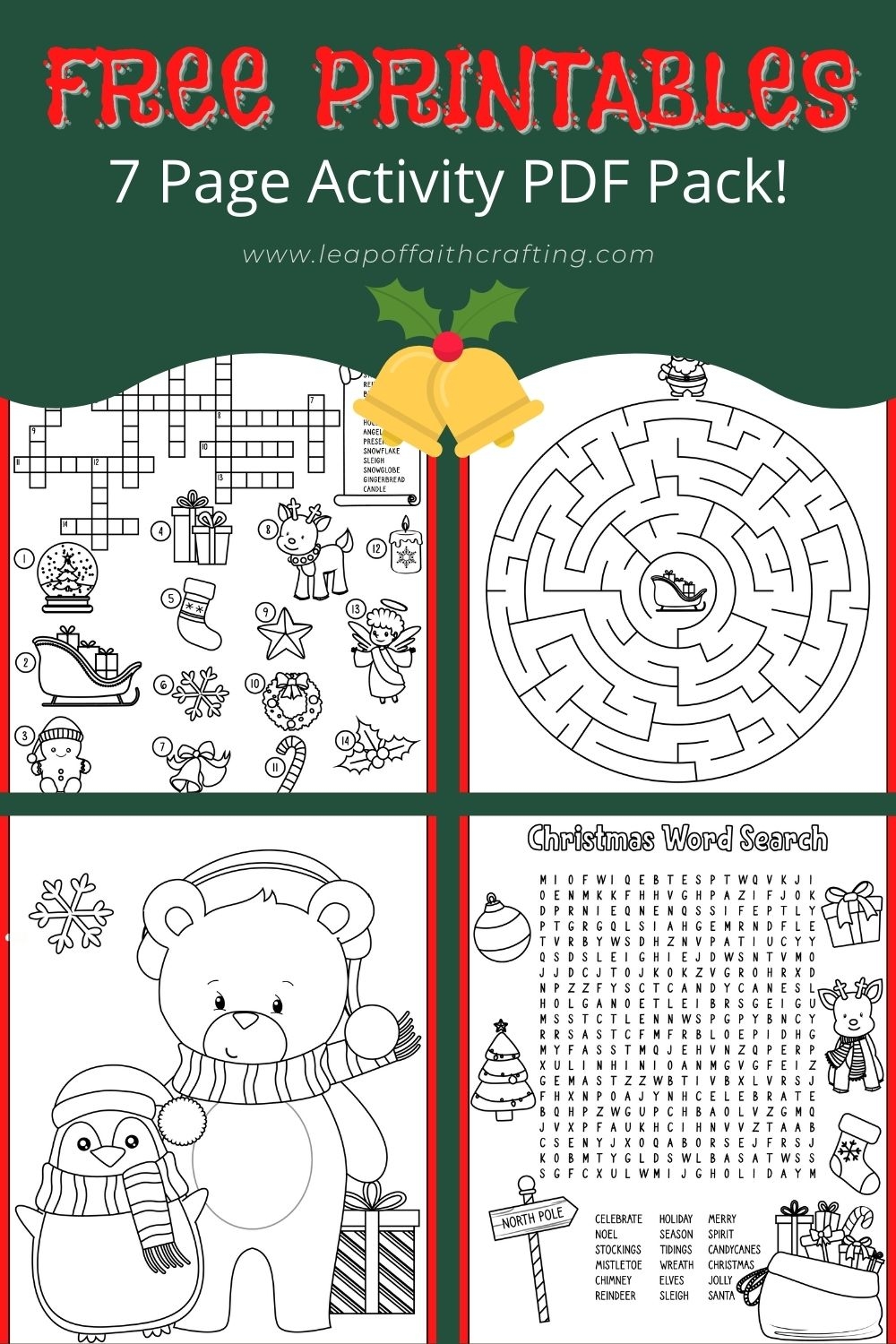 Free Printable Christmas Worksheets Templates Preschool Worksheets Library