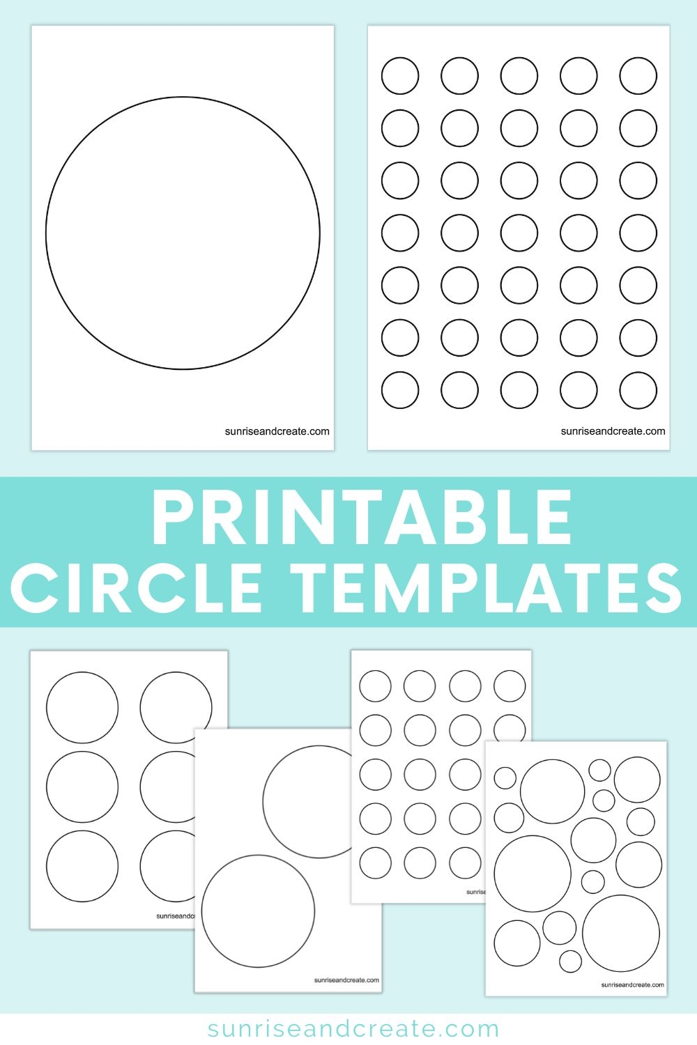 Free Printable Circle Templates Worksheets Library