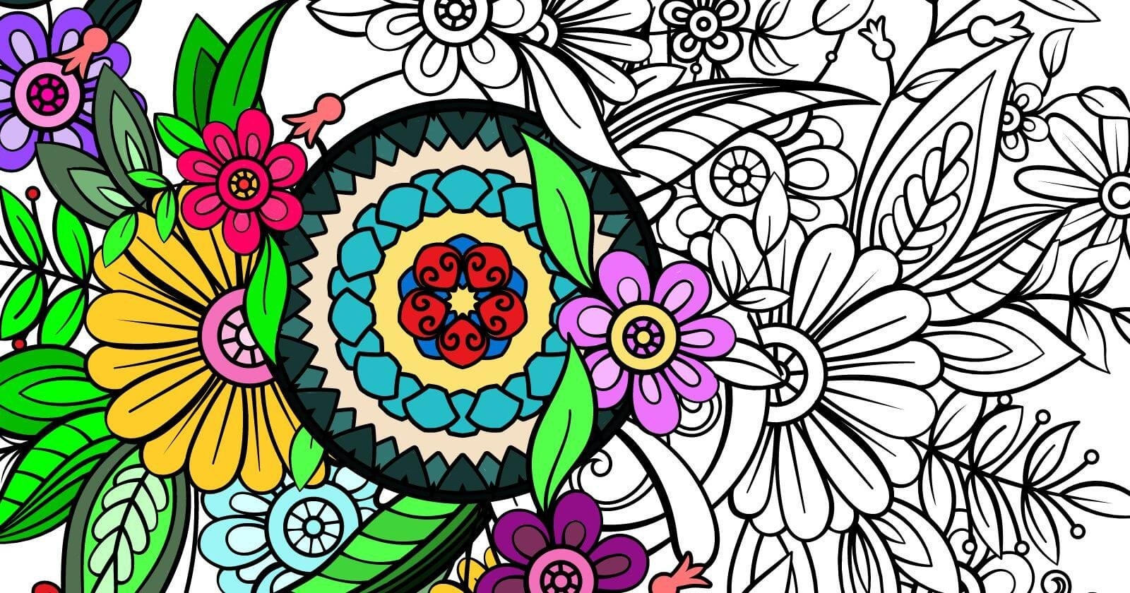 Free Printable Stress Relief Coloring Pages