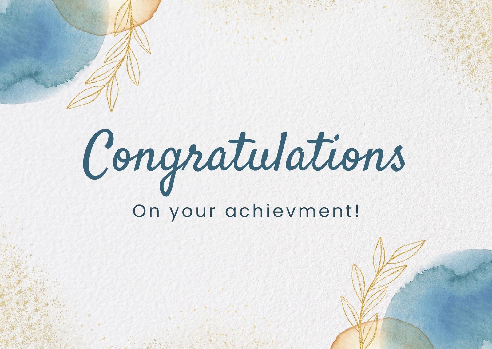 Free Printable Custom Congratulation Card Templates Canva