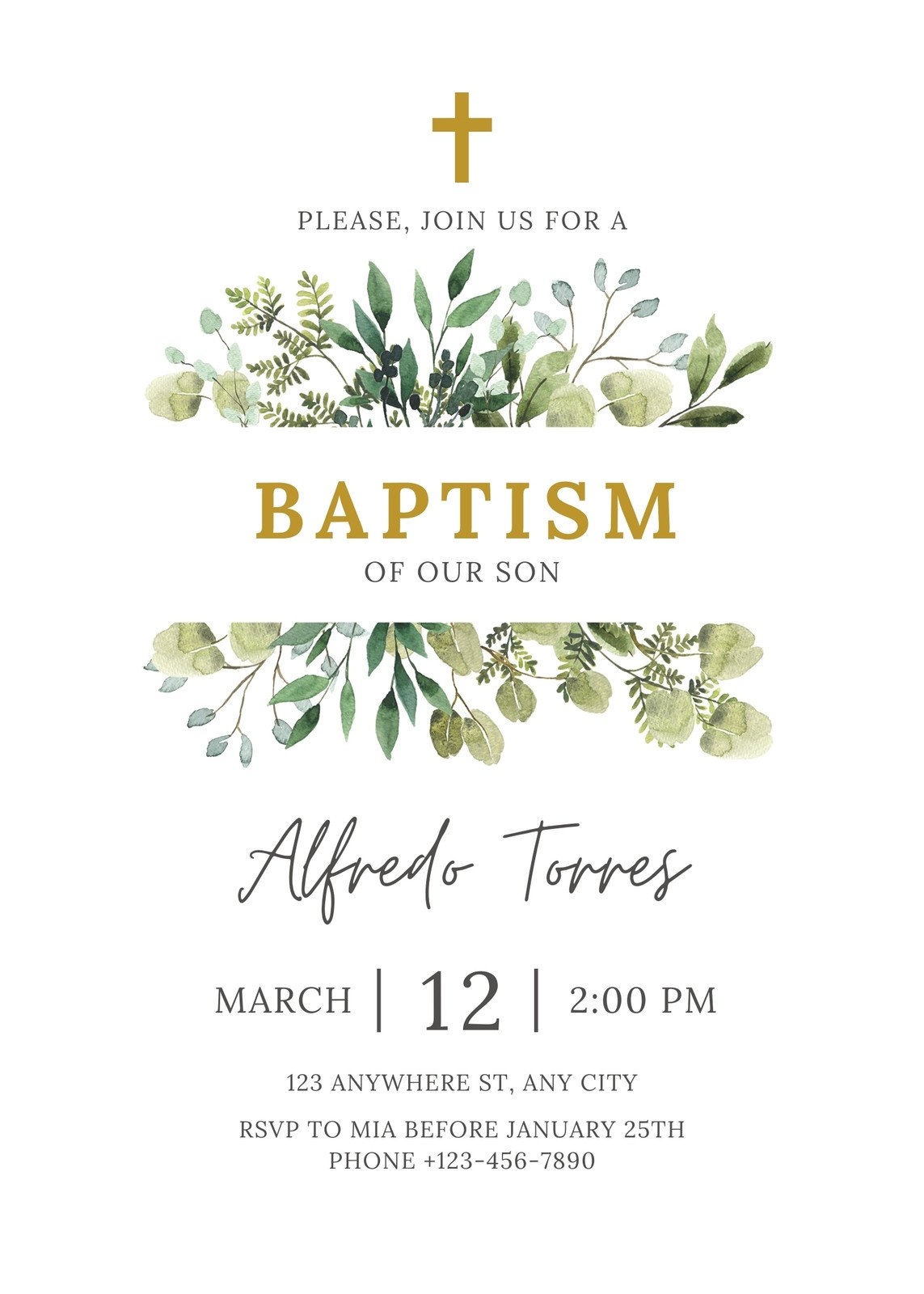 Free Printable Customizable Baptism Card Templates Canva Worksheets Library
