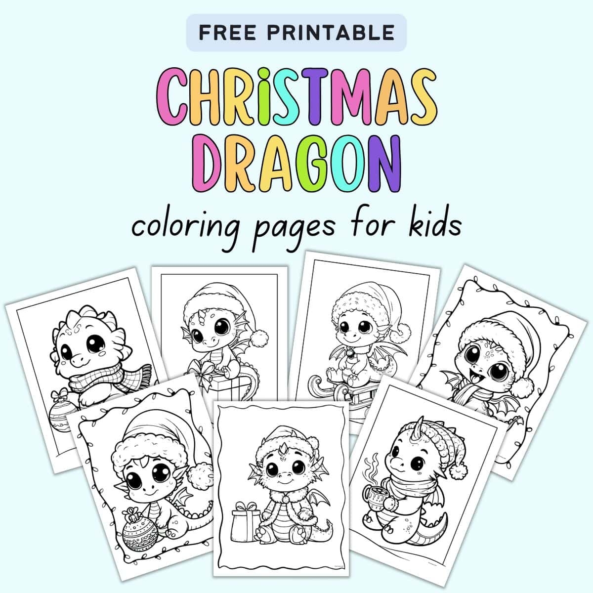 Free Printable Dragon Pictures