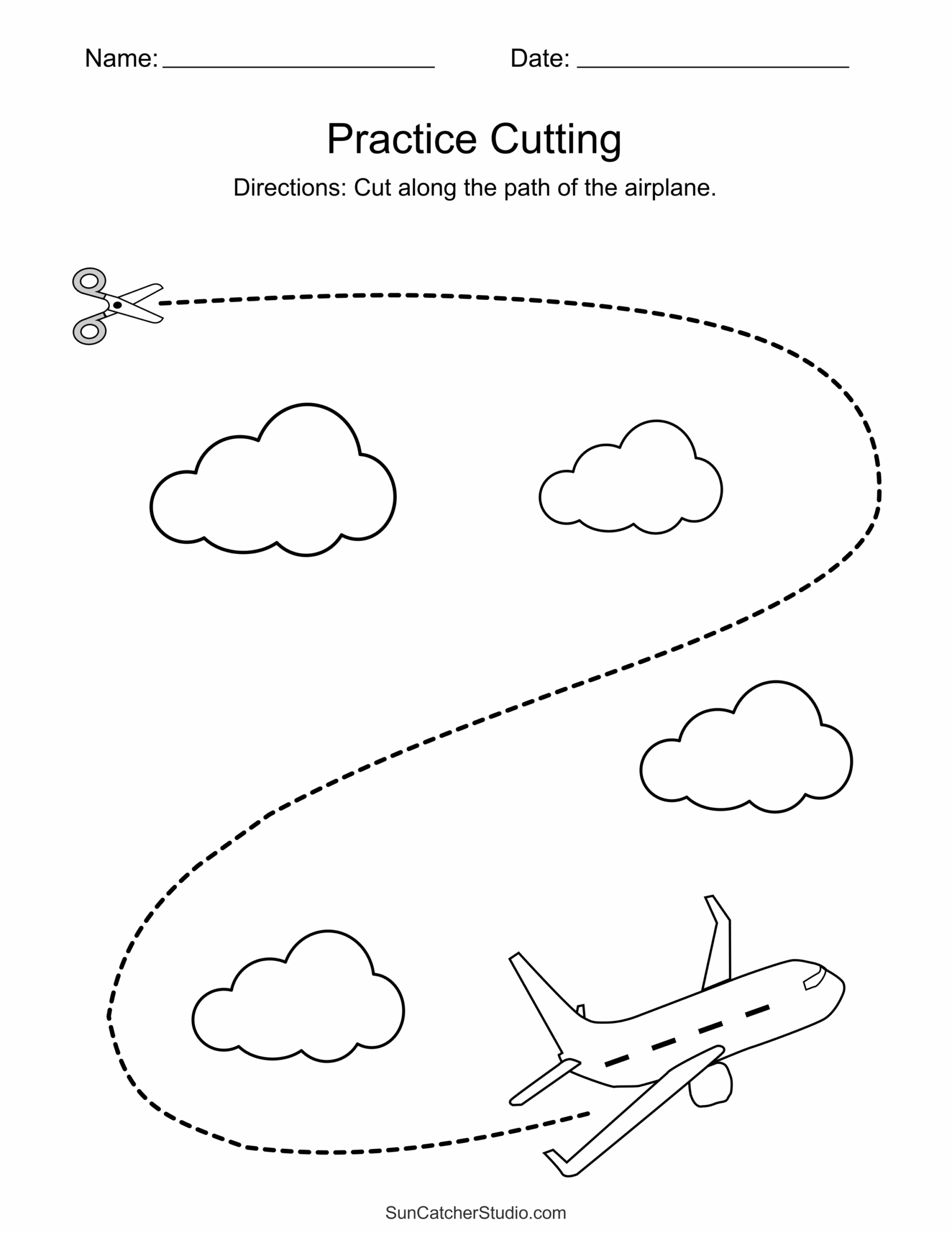 Free Printable Cutting Worksheets For Preschoolers Free Printables Monograms Design Tools Patterns U0026 DIY Projects