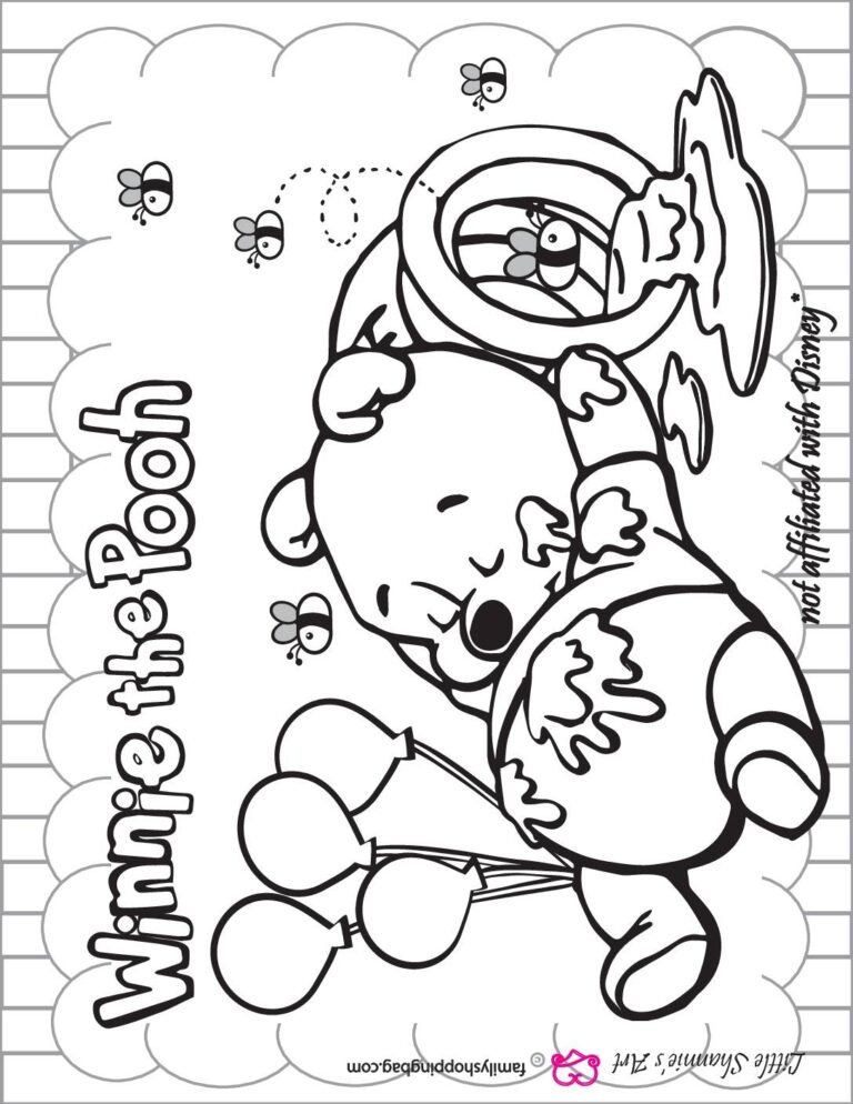 Free Printable Disney s Winnie The Pooh Coloring Pages And More Lil Shannie