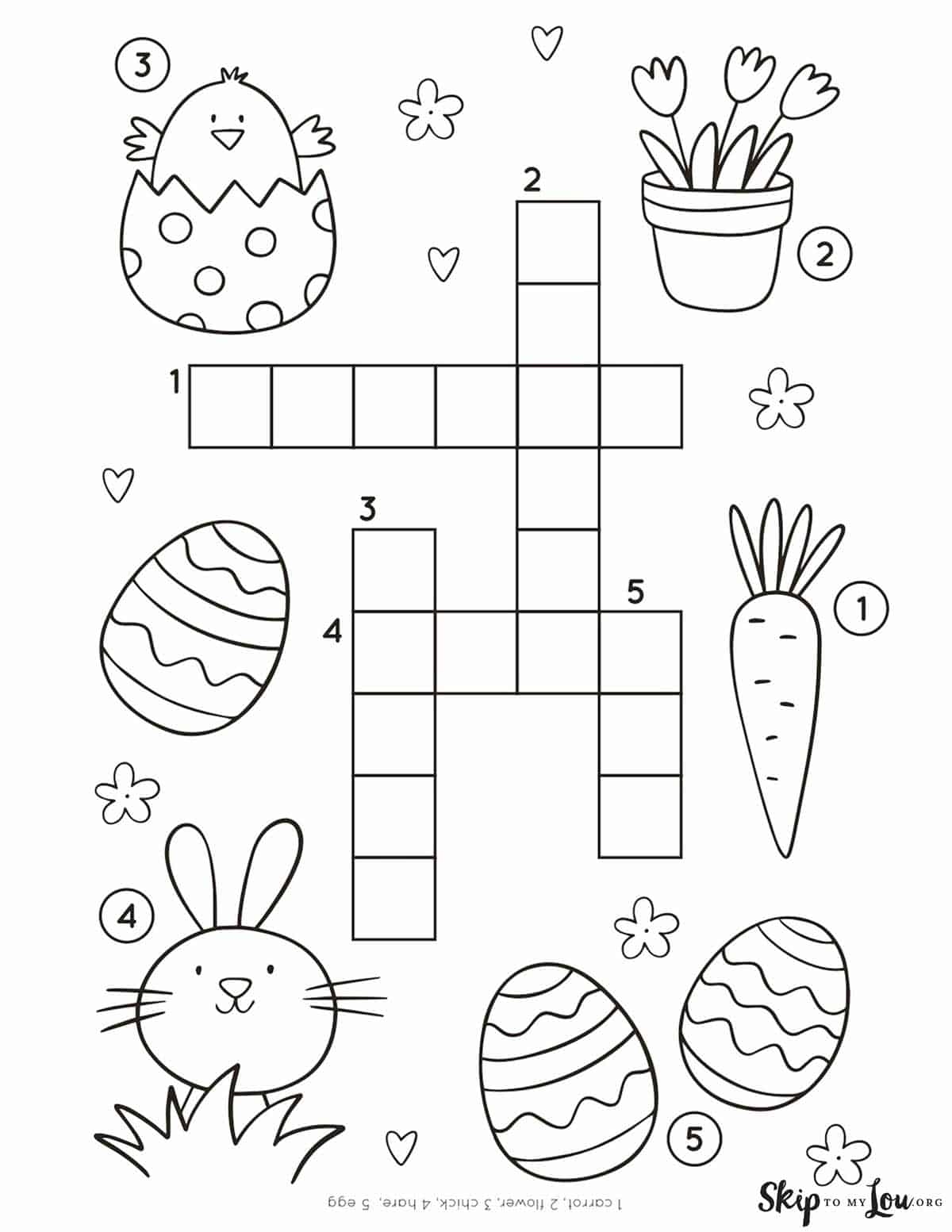 Free Printable Easter Activity Sheets