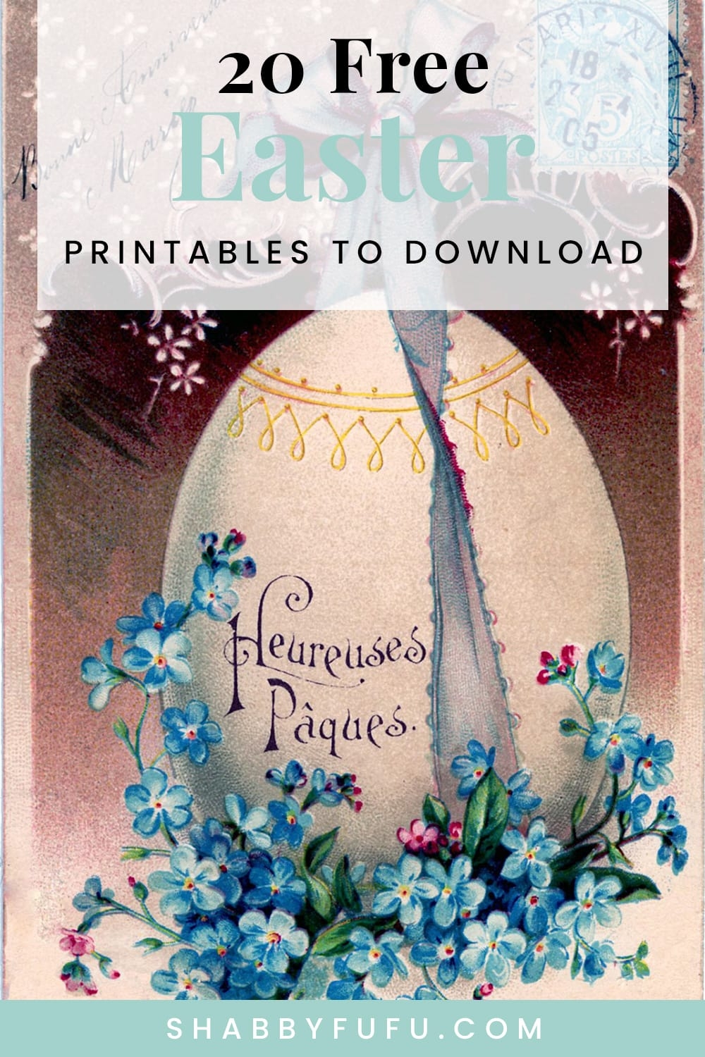 Free Printable Easter Wall Art 20 Gorgeous Prints Shabbyfufu
