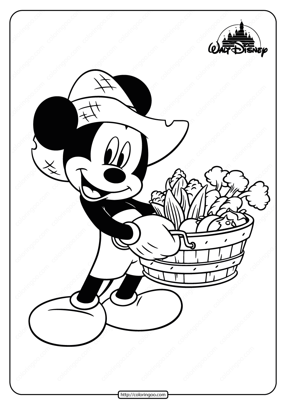 Mickey Mouse Free Printables