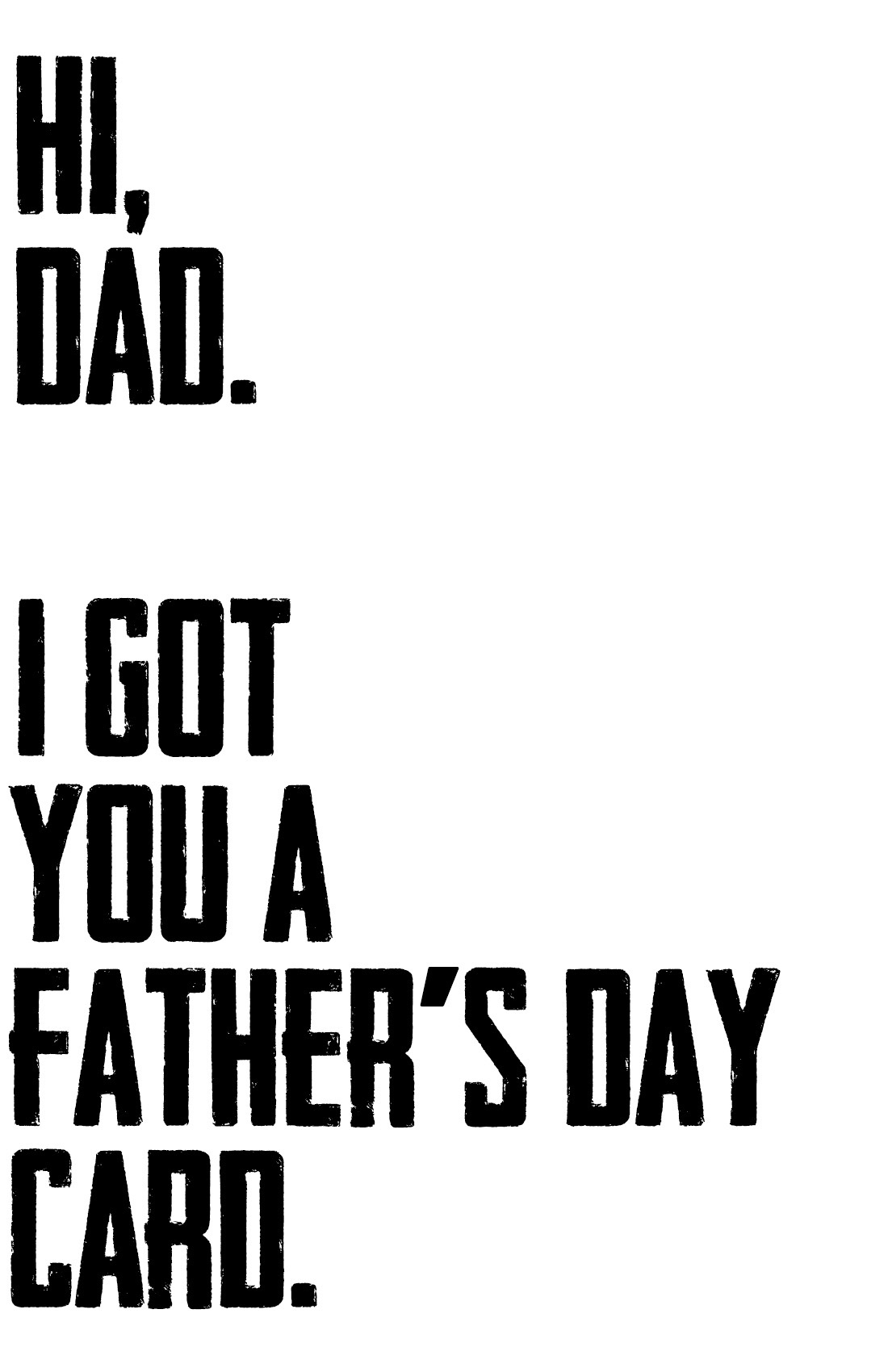 Father Day Cards Printable Free