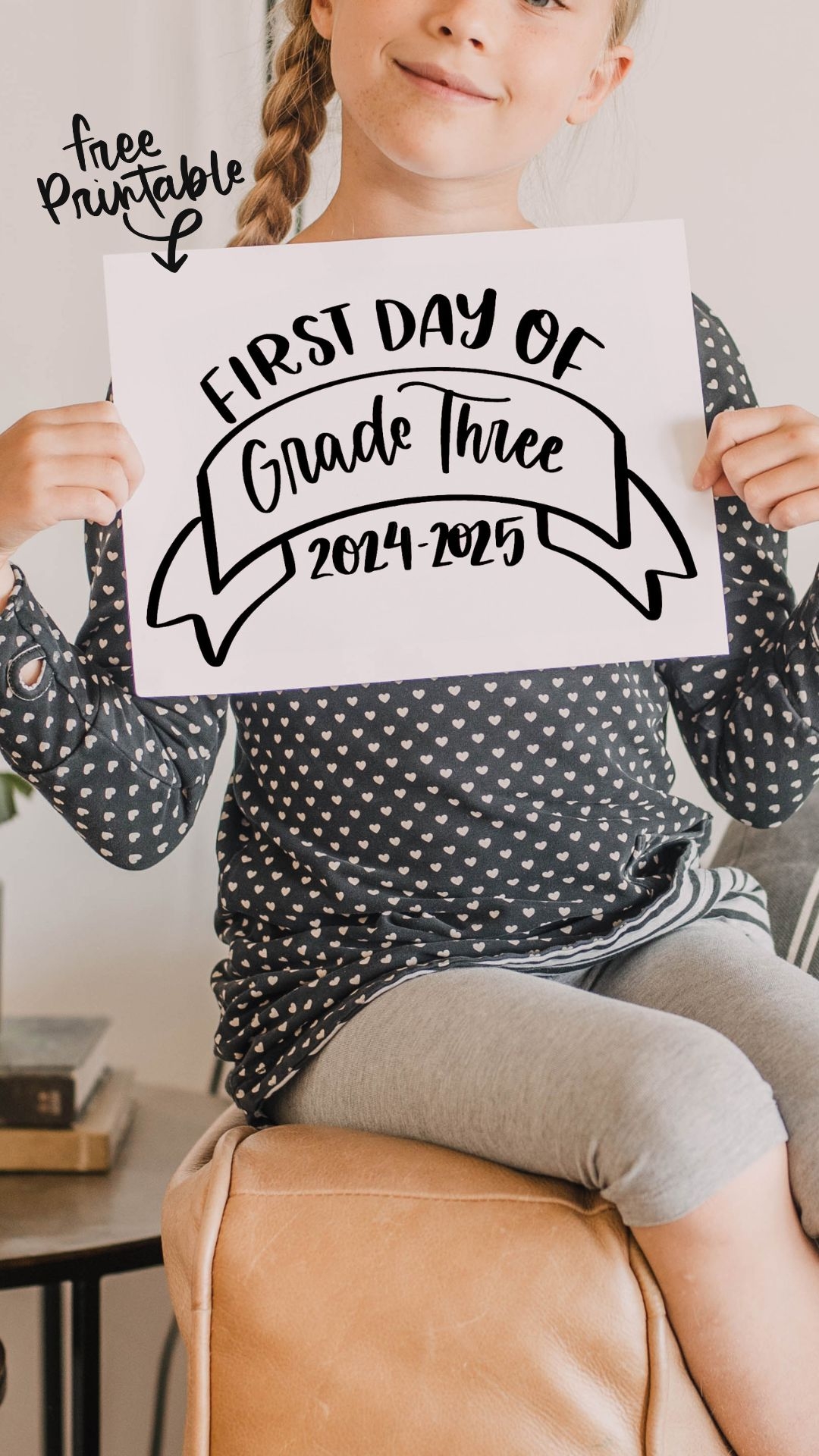 Free Printable First Day Of School Signs and Last Day Lemon Thistle