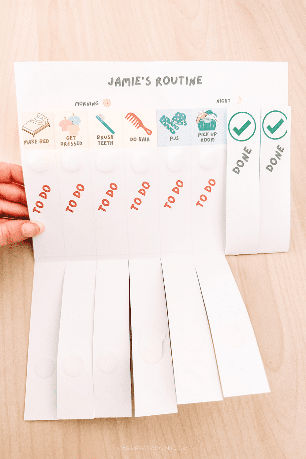 Free Printable Morning Routine Chart