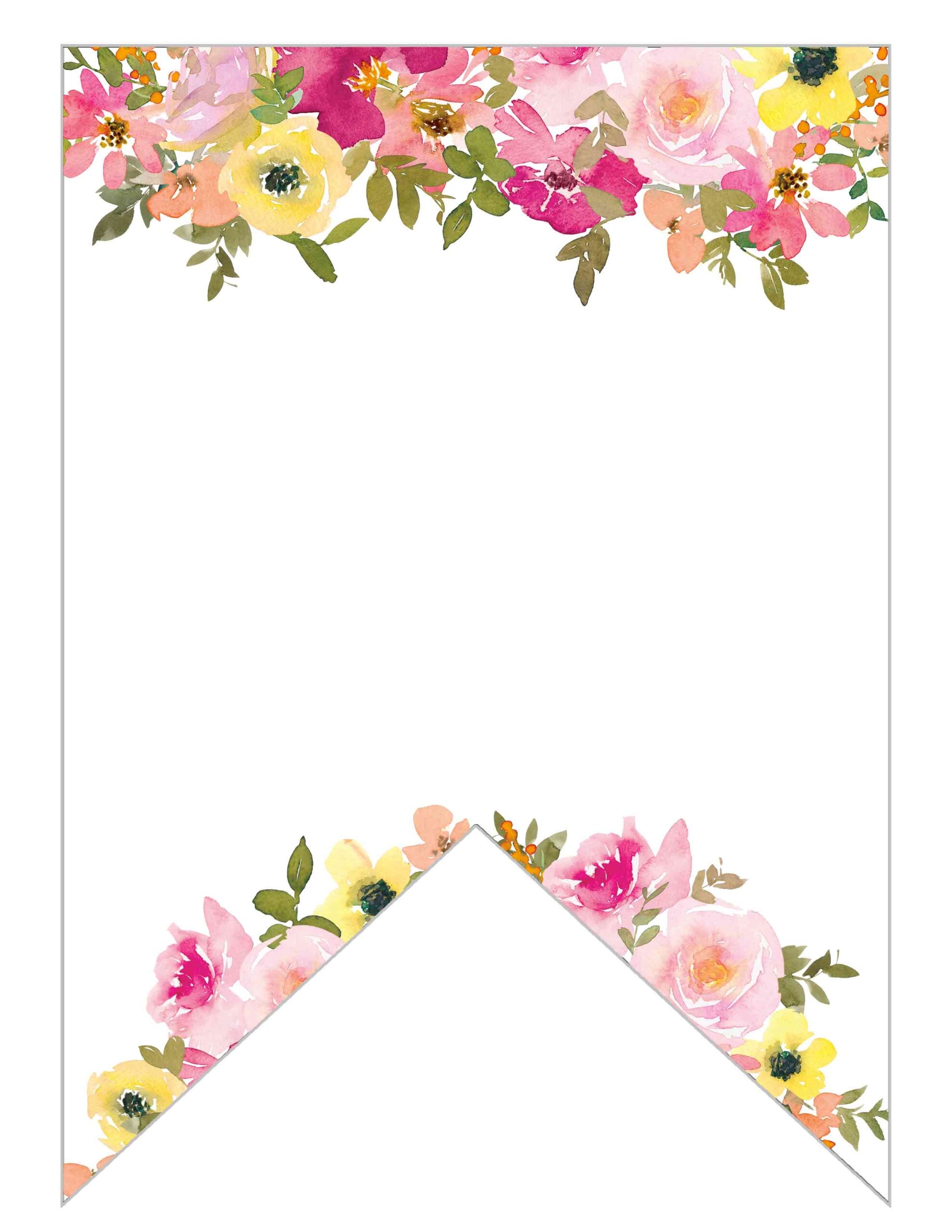 Letter Banner Free Printable