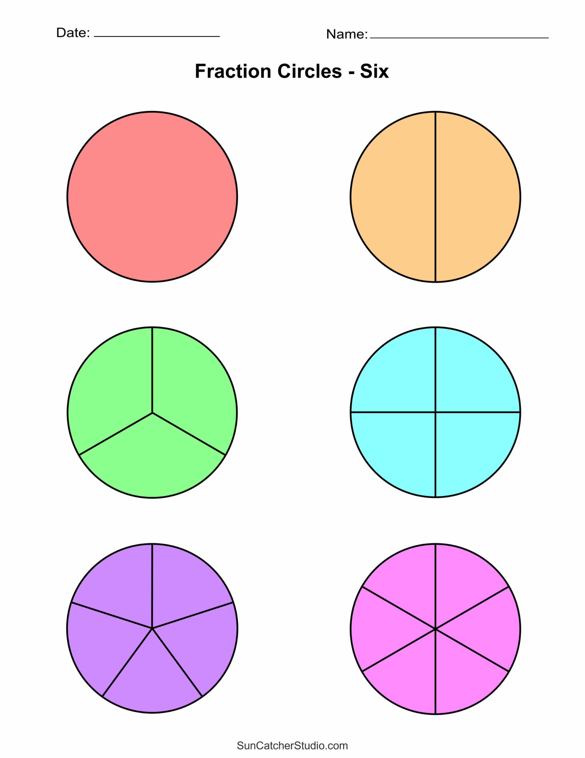 Free Printable Circle Template