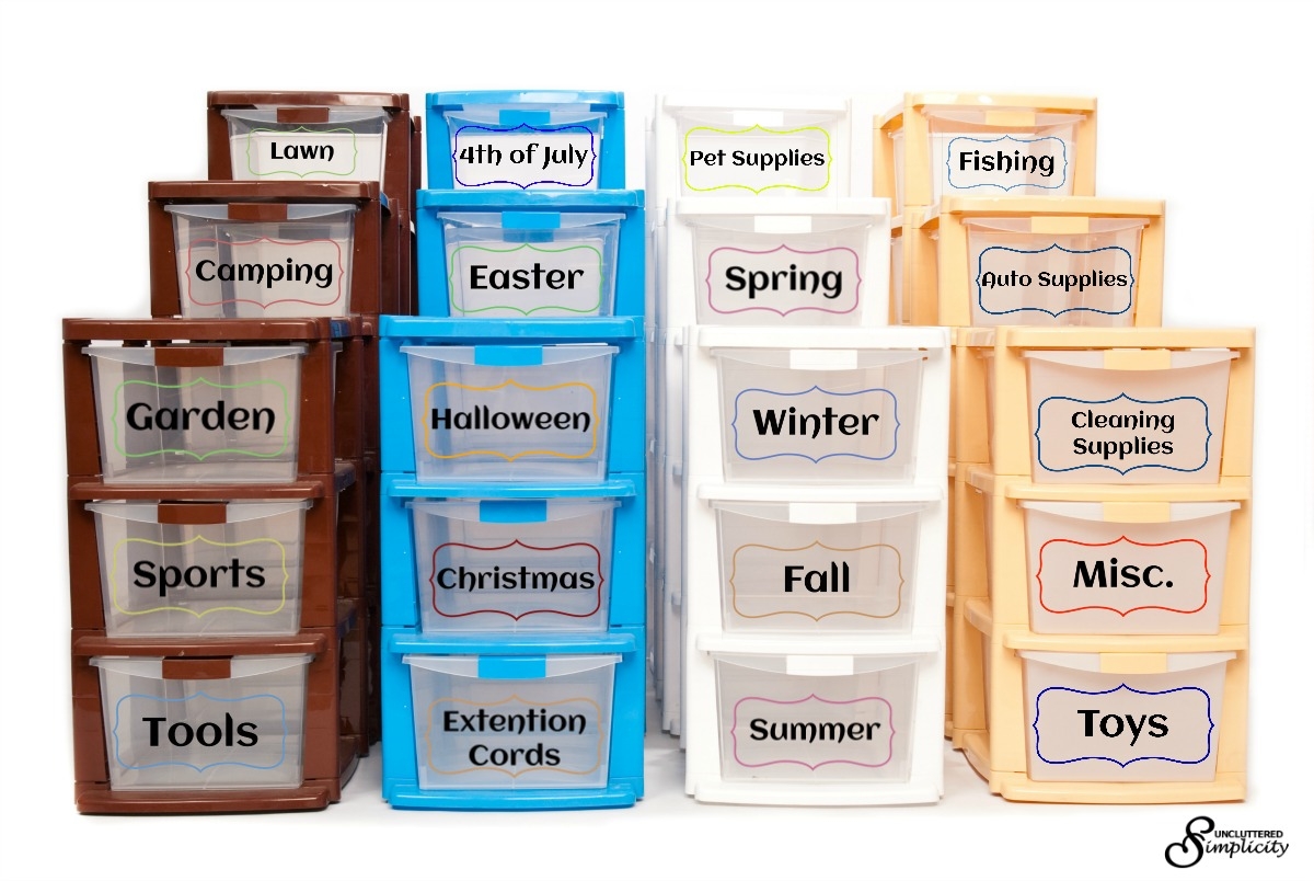 Free Printable Garage Bin Labels That Will Make You Look Like A 