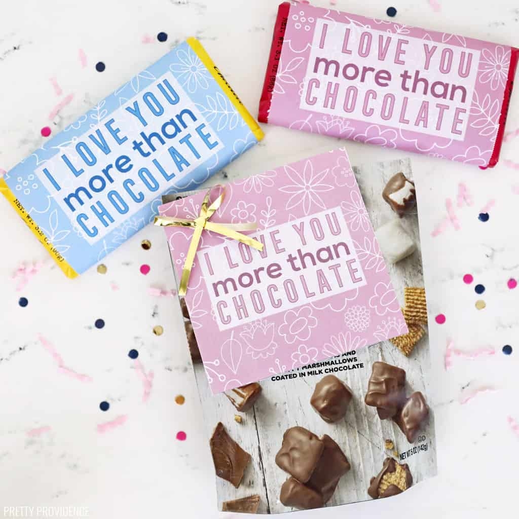 Free Printable Gift Tags U0026 Candy Bar Wrappers Pretty Providence