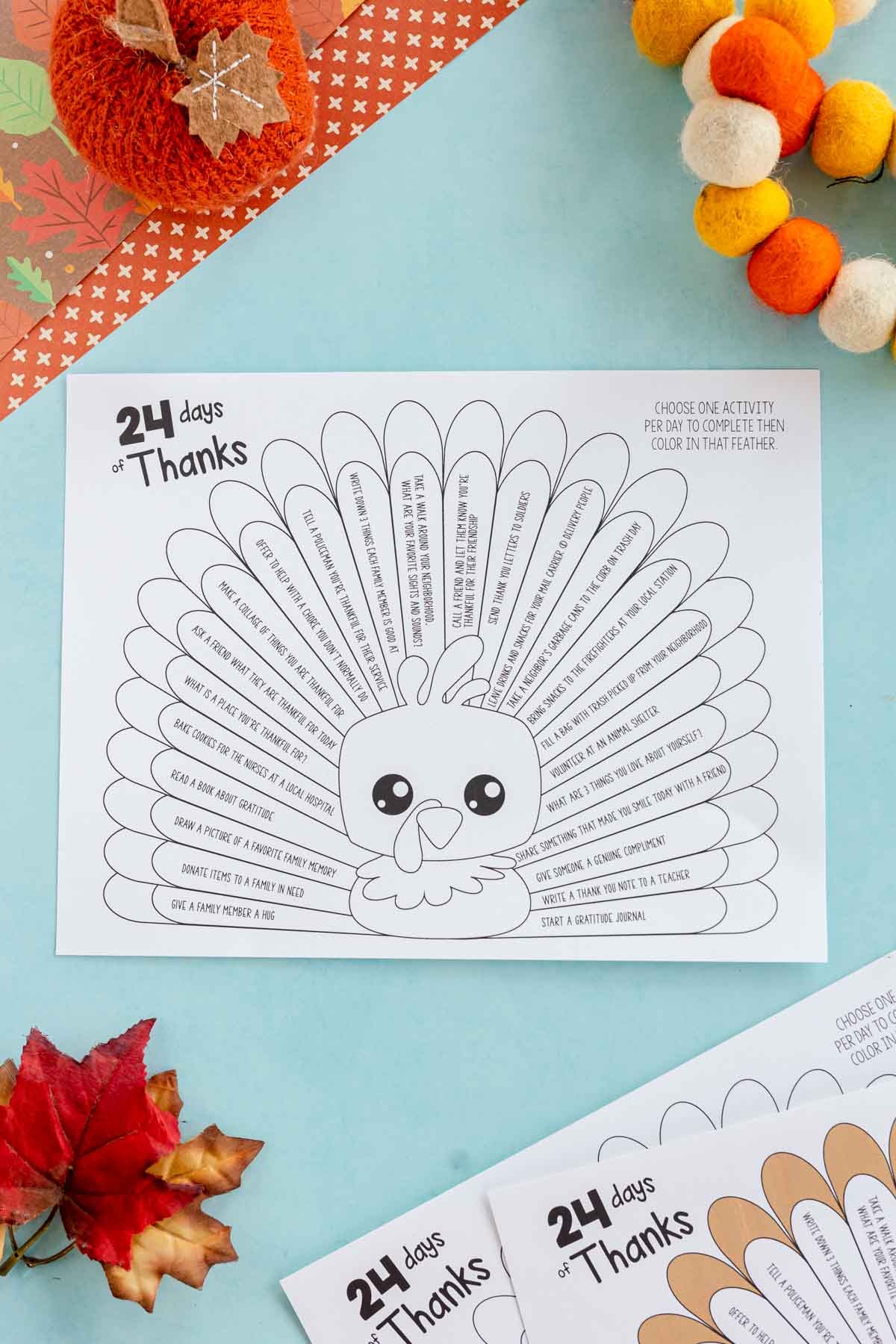 Free Printable Turkeys For Thanksgiving