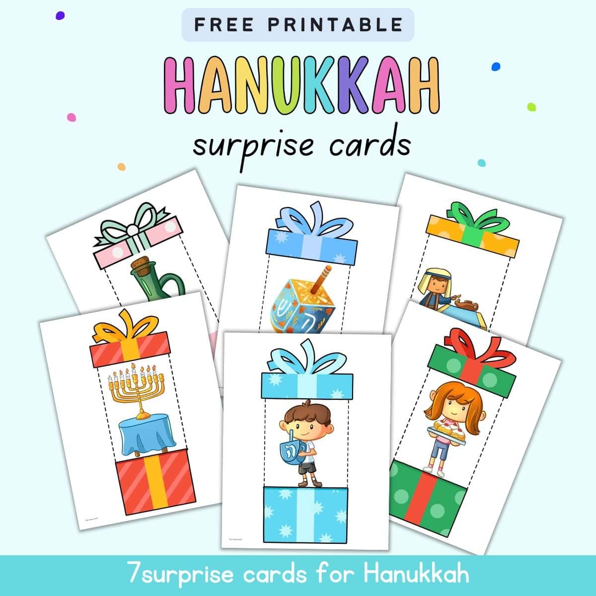 Free Printable Hanukkah Cards The Artisan Life