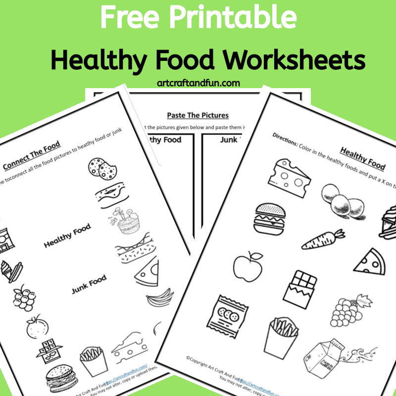 Free Printable Healthy Food Worksheets Worksheets Library