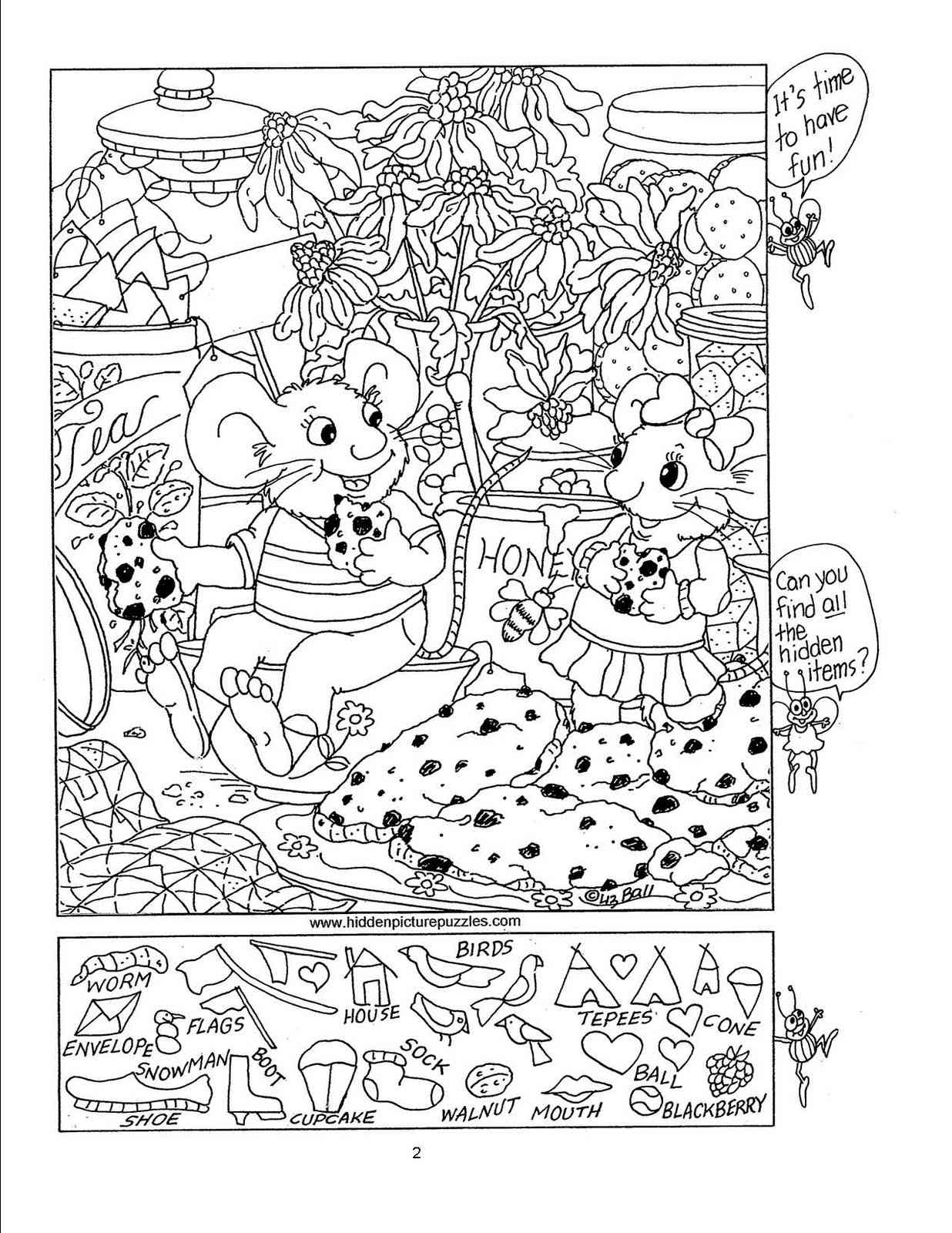 Free Printable Hidden Pictures For Adults