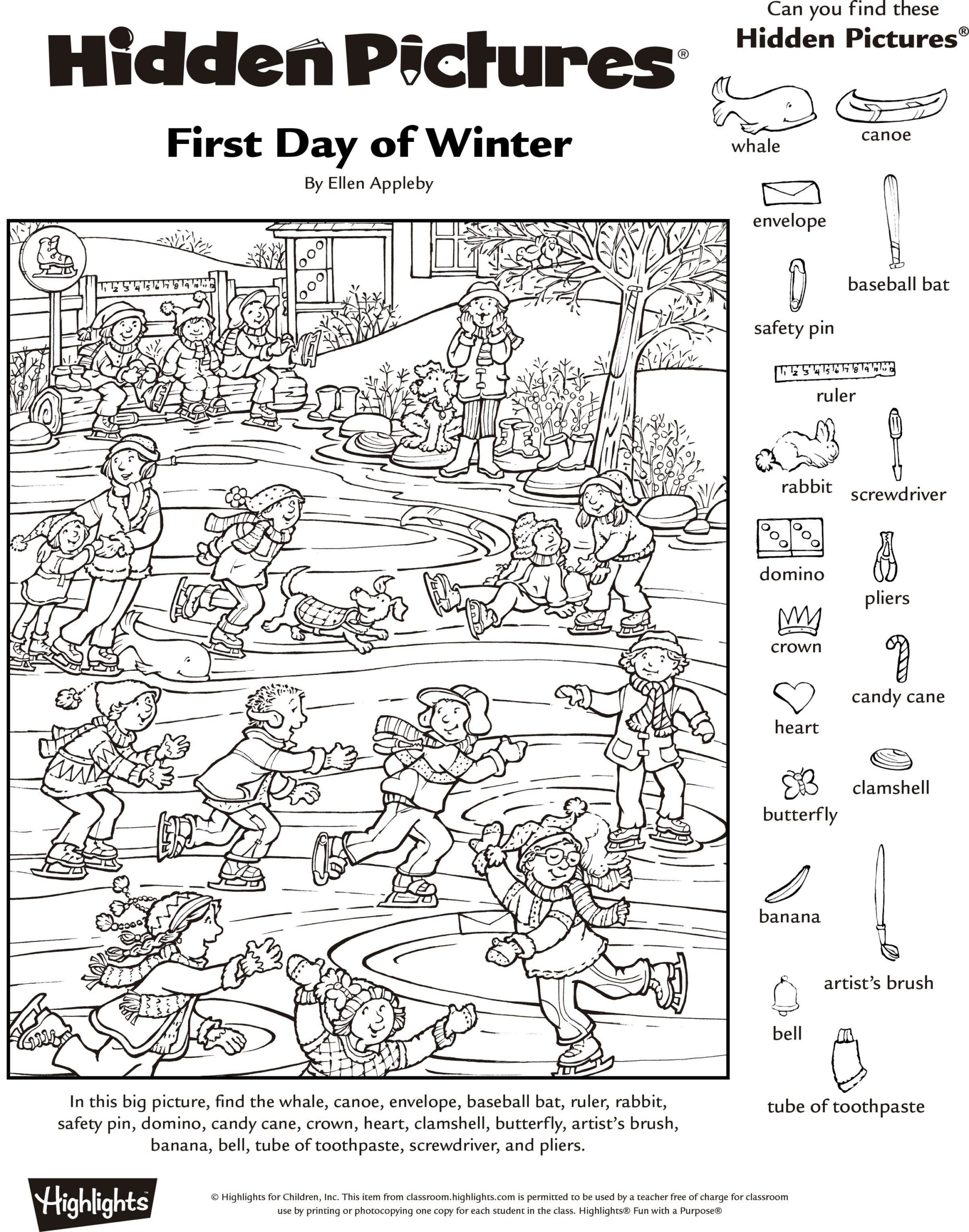 Free Printable Hidden Pictures For Kids All Kids Network 