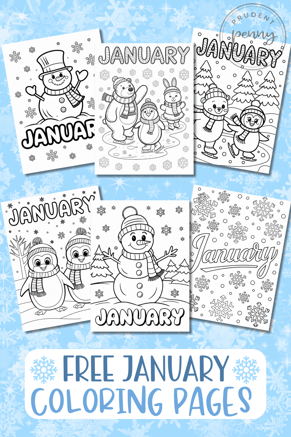 Free Printable January Coloring Pages For Kids Prudent Penny Pincher