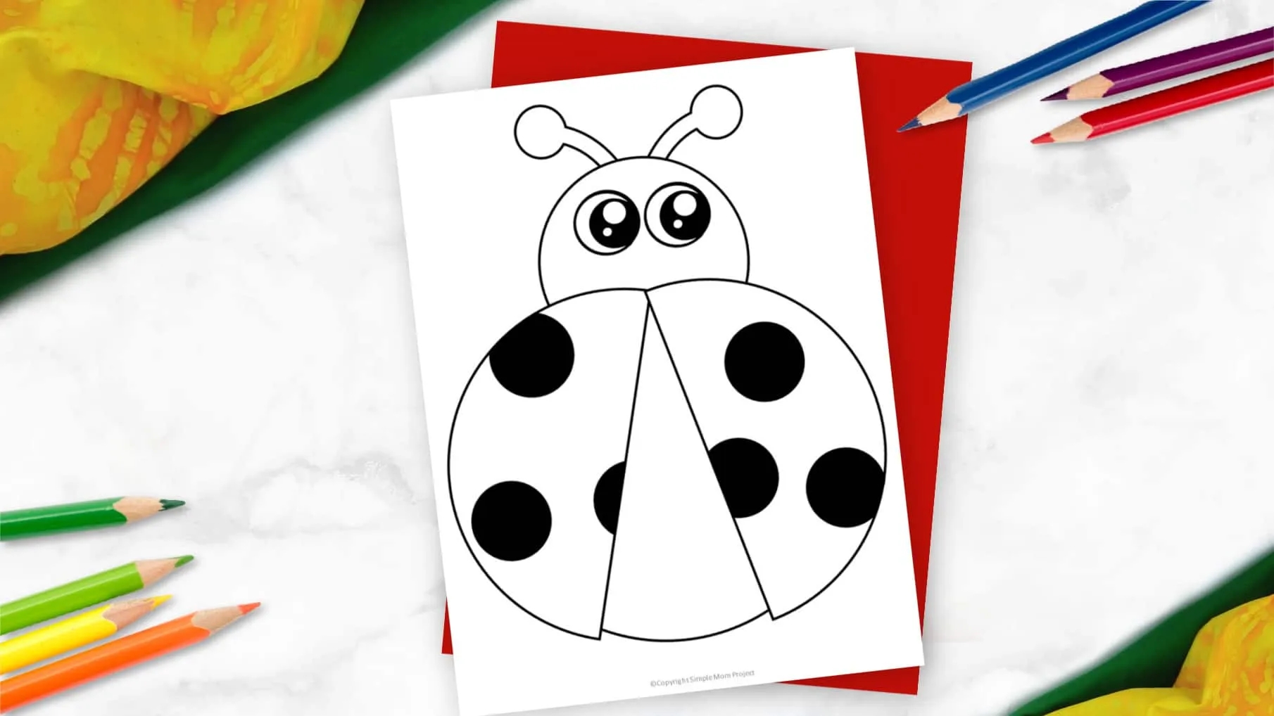 Free Printable Ladybug Template