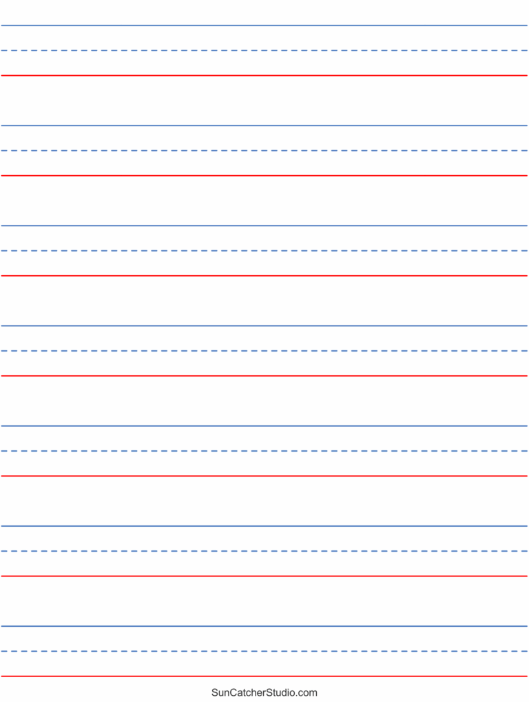 Free Printable Lined Paper Handwriting Notebook Templates Free Printables Monograms Design Tools Patterns U0026 DIY Projects