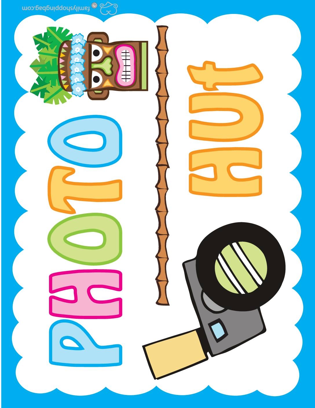 Free Luau Printables