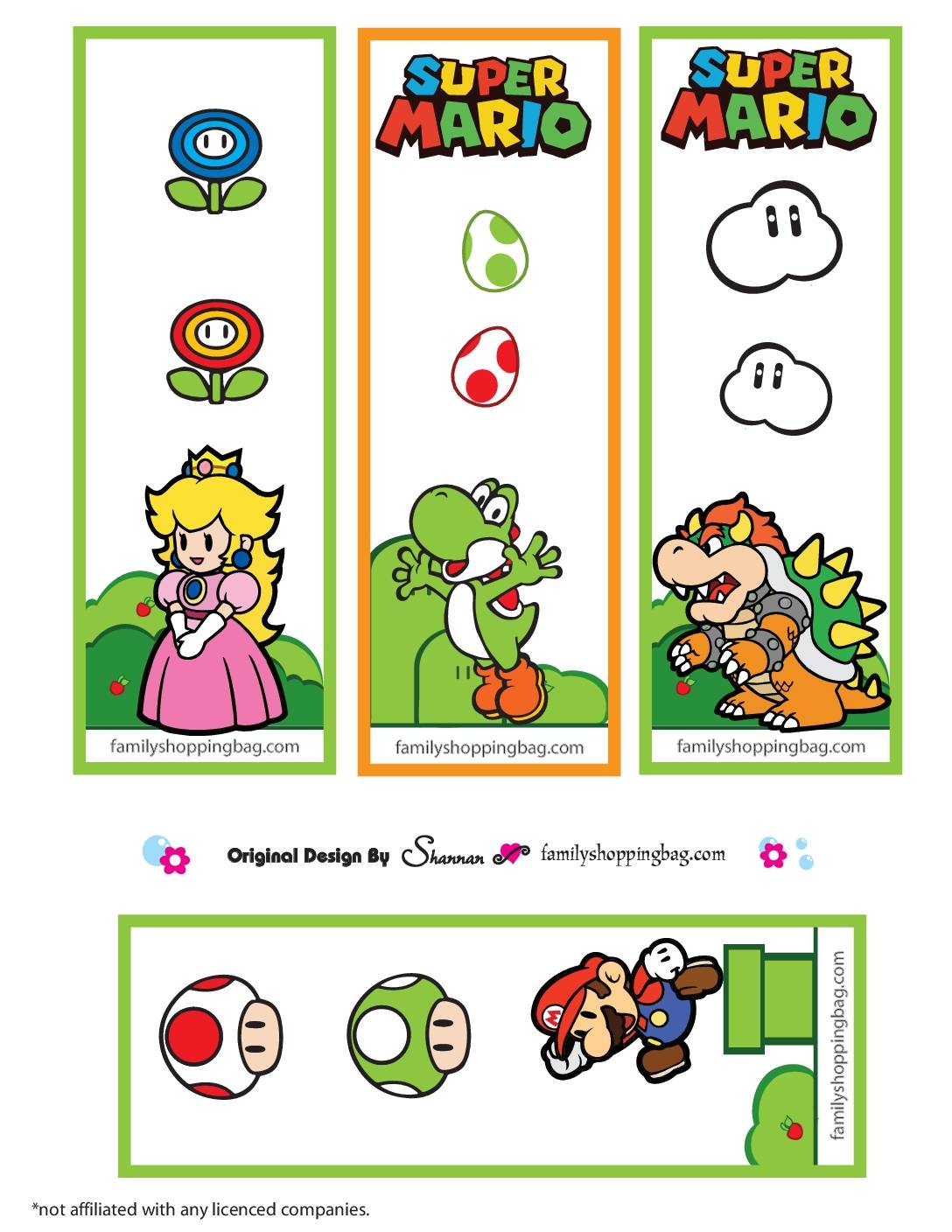 Free Printable Mario Coloring Pages And More Lil Shannie