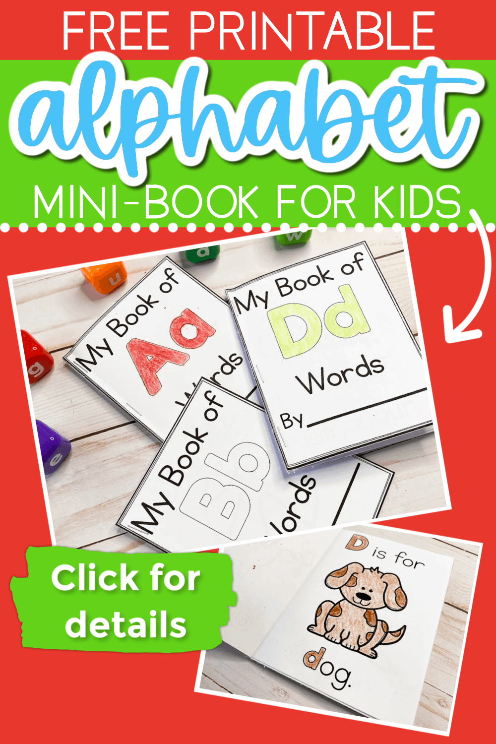 Free Printable Mini Alphabet Books For Preschoolers Life Over C s