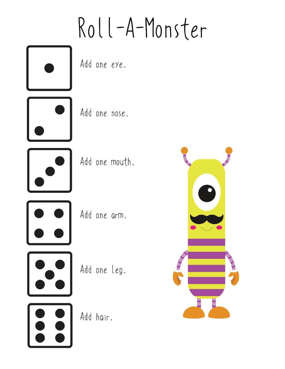 Free Printable Math Games