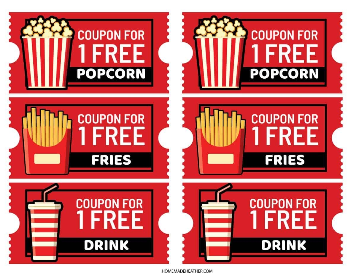 Free Printable Movie Tickets Pdf