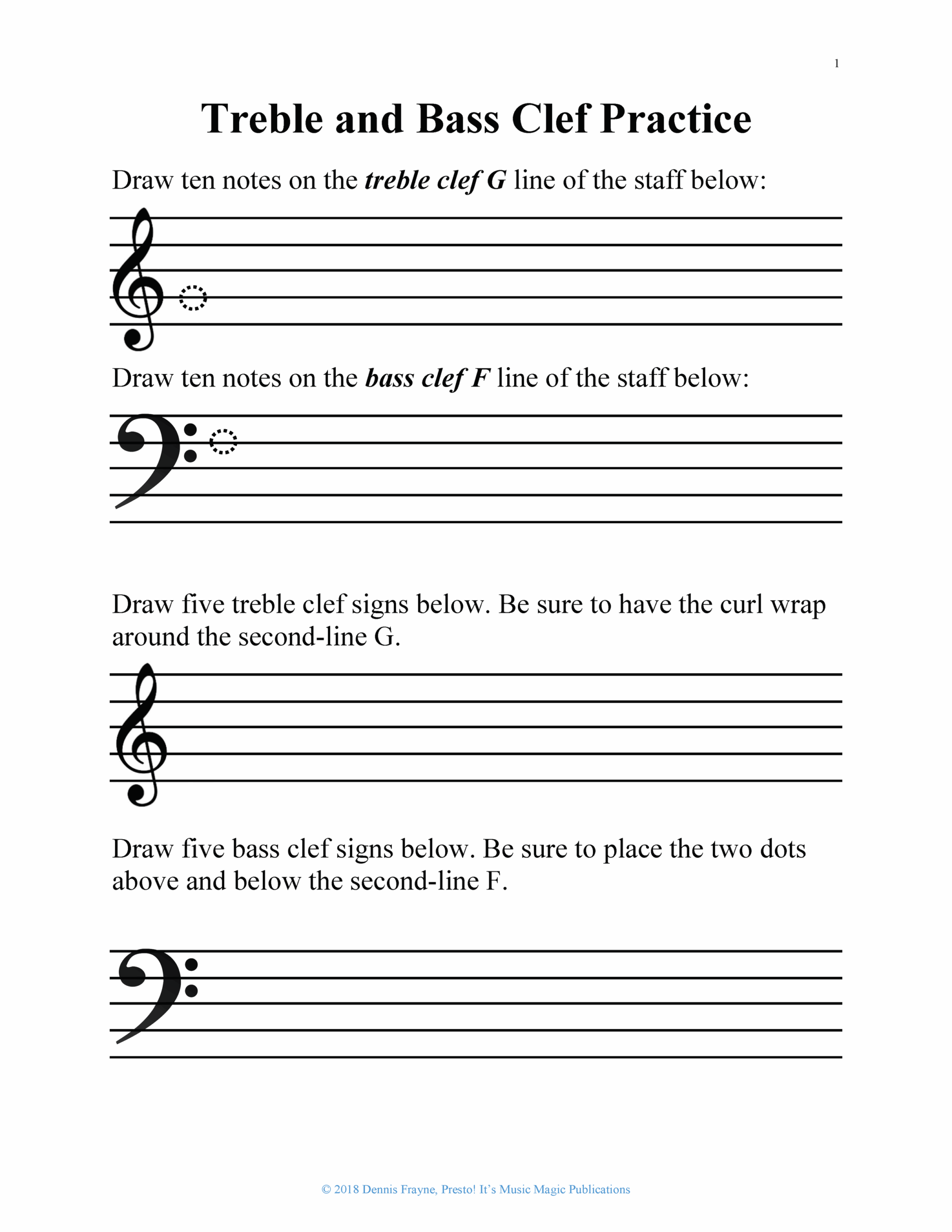 FREE Printable Music Note Naming Worksheets Presto It s Music Magic Publishing